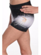 Black Wings Shorts