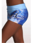 Spodenki Pole Dance Blue Wave