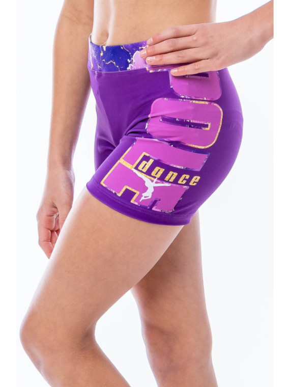 Pole Dance Marble Shorts