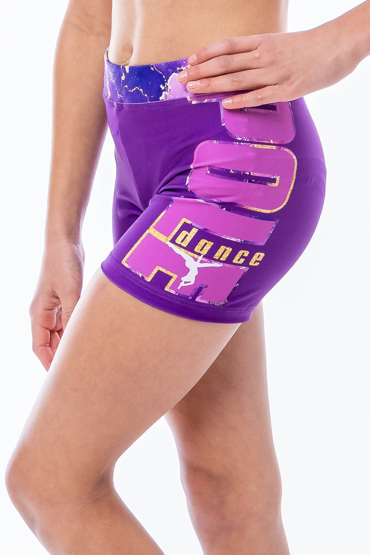 Kurze Hose Pole Dance Marble