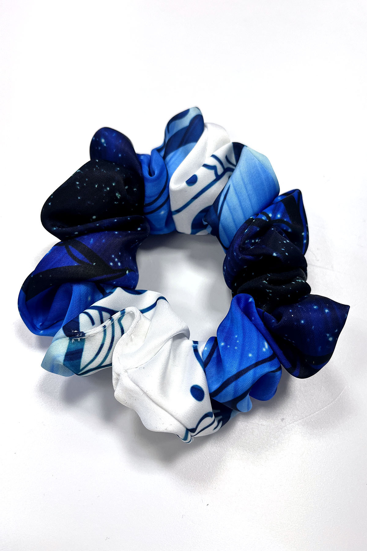 Gumka do włosów scrunchie Tulip Blue