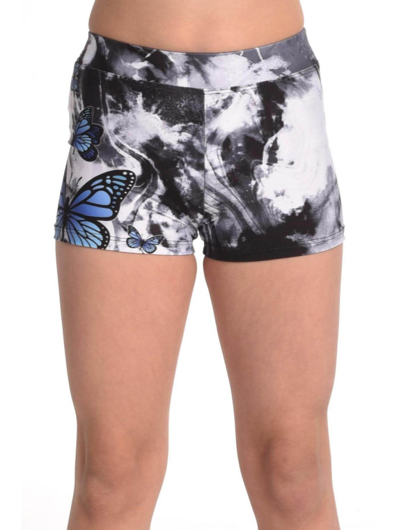 Shorts Tie Dye Black