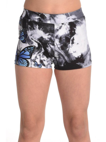 Shorts Tie Dye Black