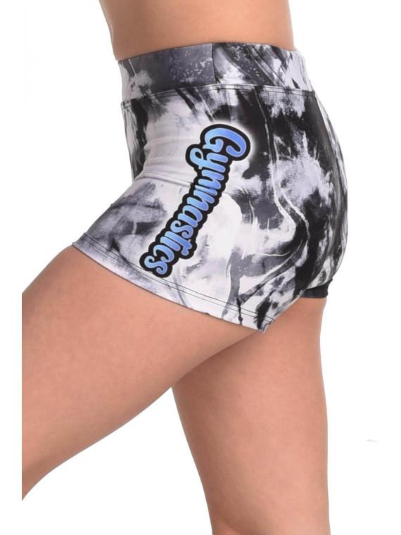 Spodenki Tie Dye Black