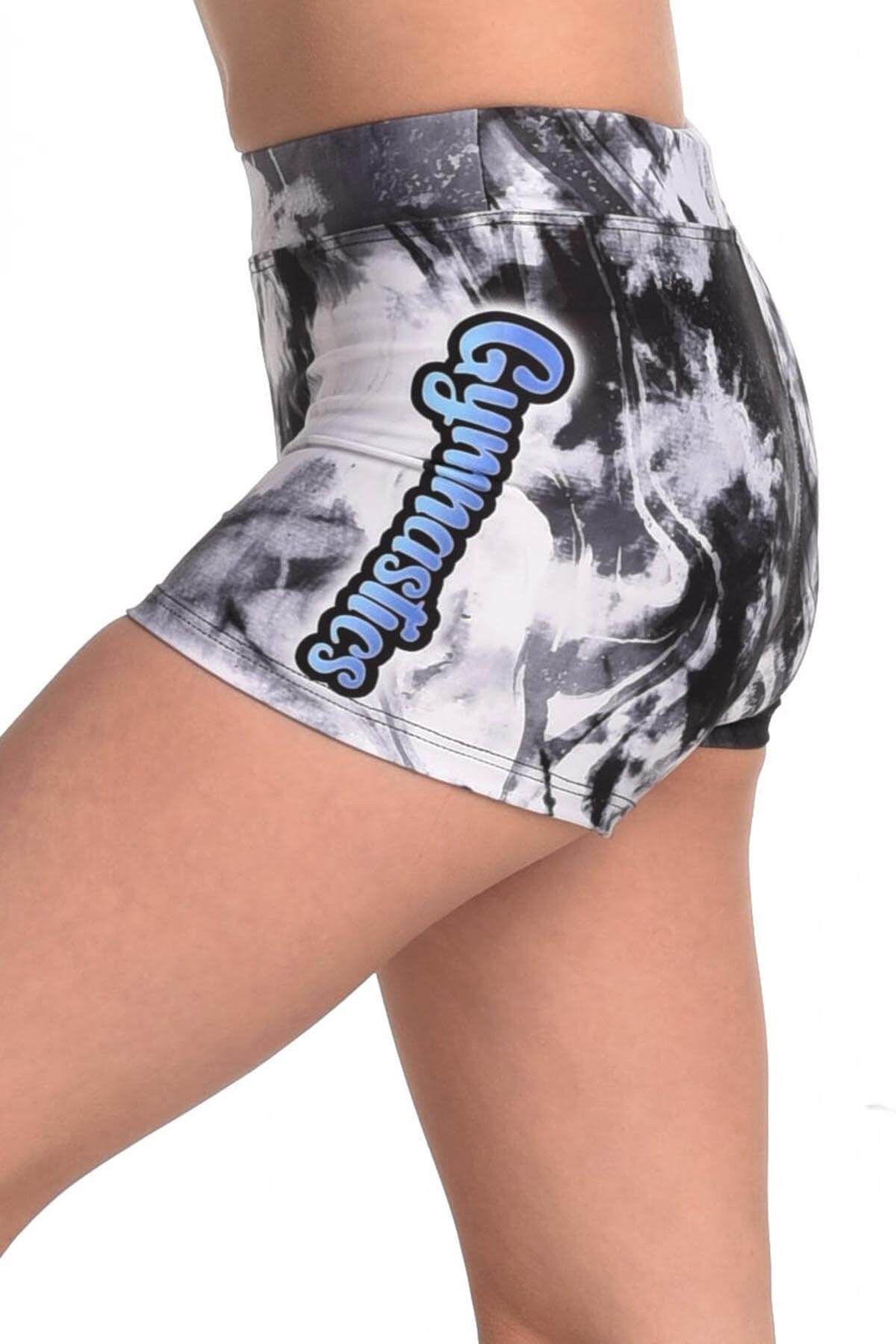 Spodenki Tie Dye Black