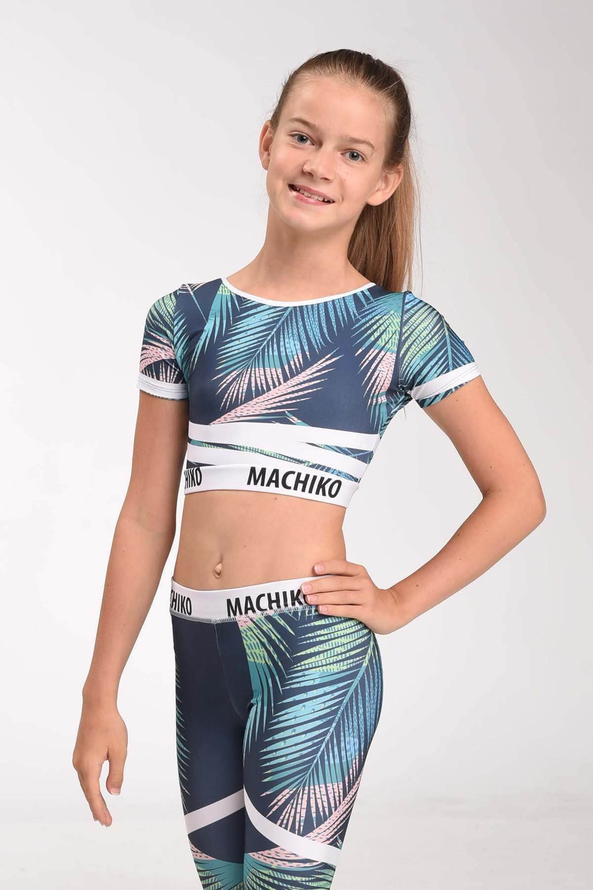 Crop Top Green Jungle