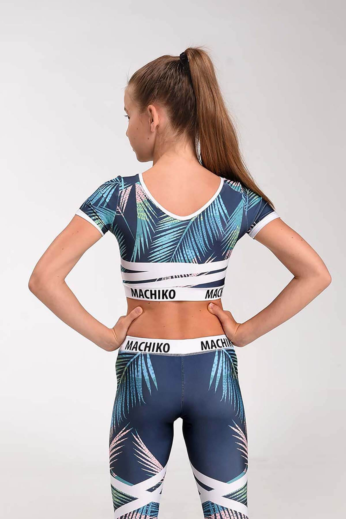 Crop Top Green Jungle