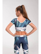 Crop Top Green Jungle