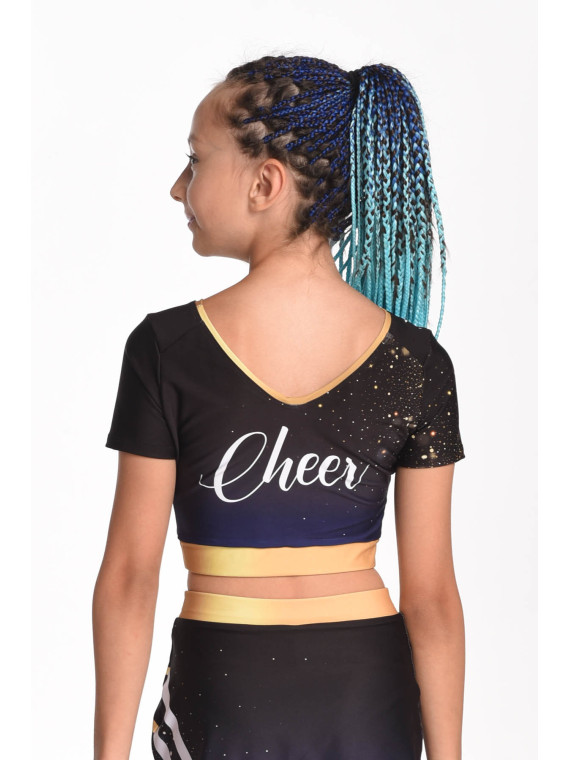 Crop Top Cheer Shooting Star