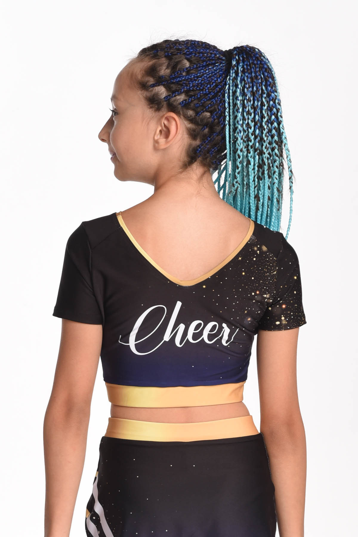 Crop Top Cheer Shooting Star