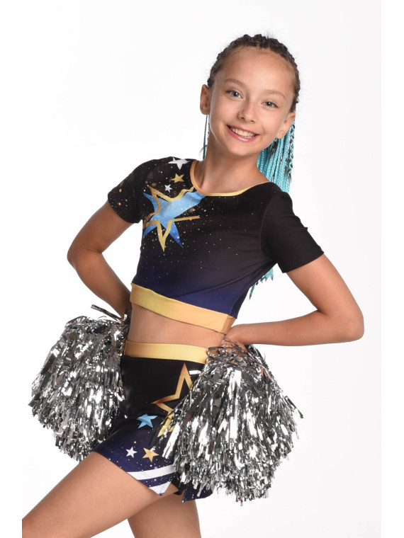 Crop Top Cheer Shooting Star