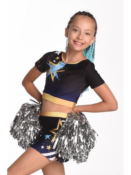 Crop Top Cheer Shooting Star