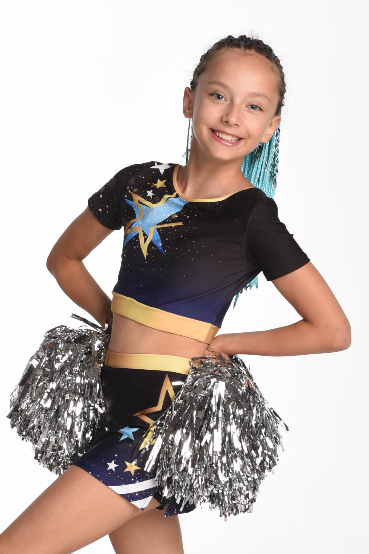 Crop Top Cheer Shooting Star