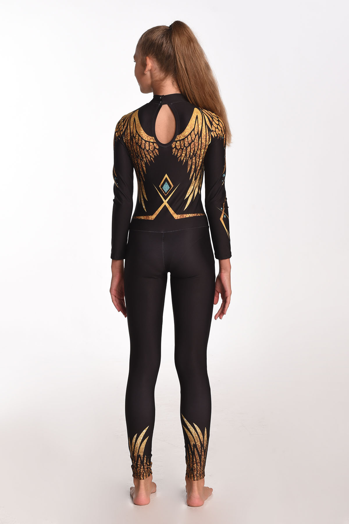 Unitard Golden Wings