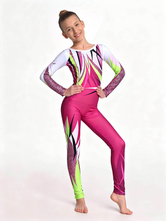Unitard Amy Pink