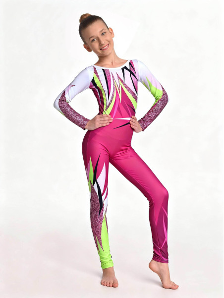 Unitard Amy Pink