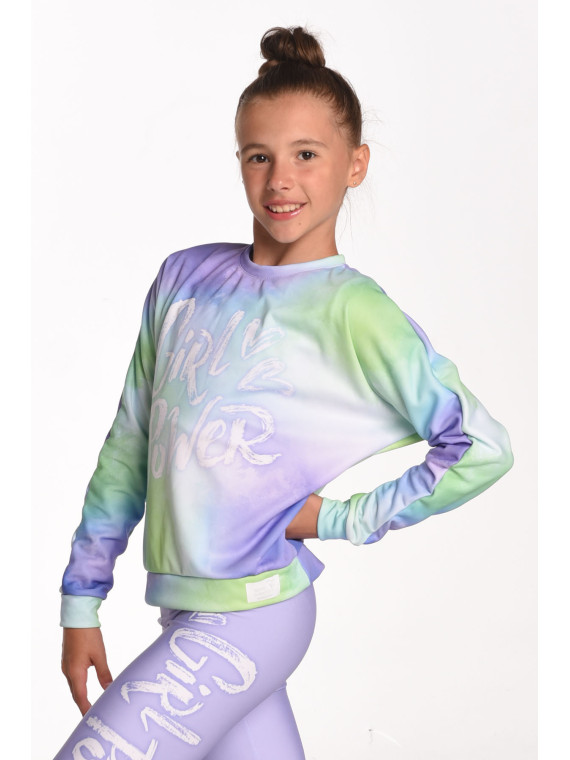 Sweatshirt Violet Power