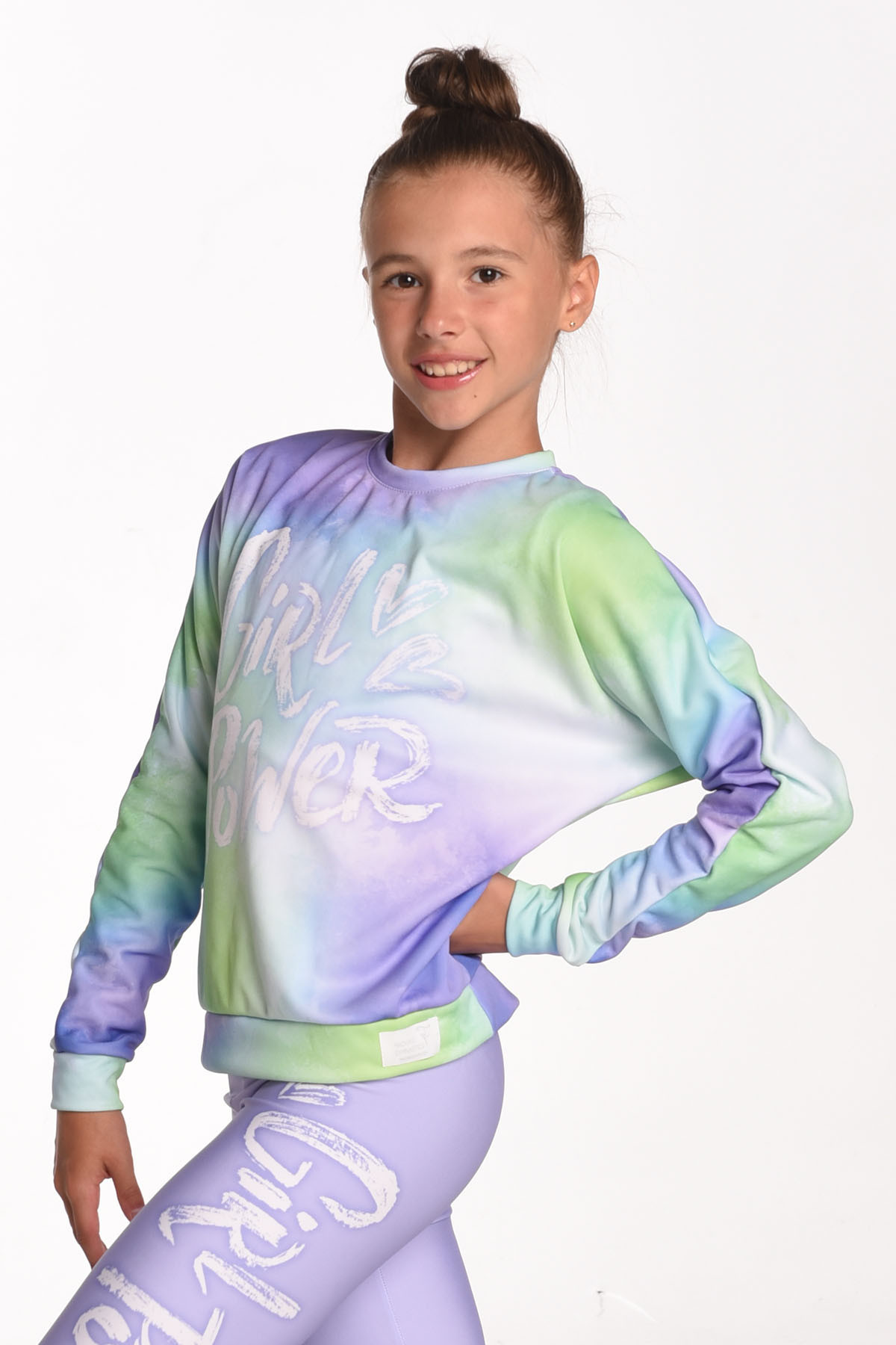 Sweatshirt Violet Power