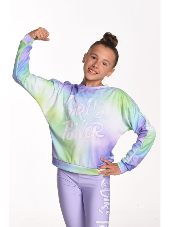 Sweatshirt Violet Power