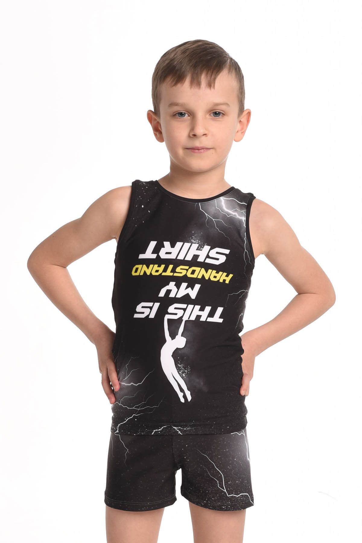 Trägerhemd für Jungen THUNDER