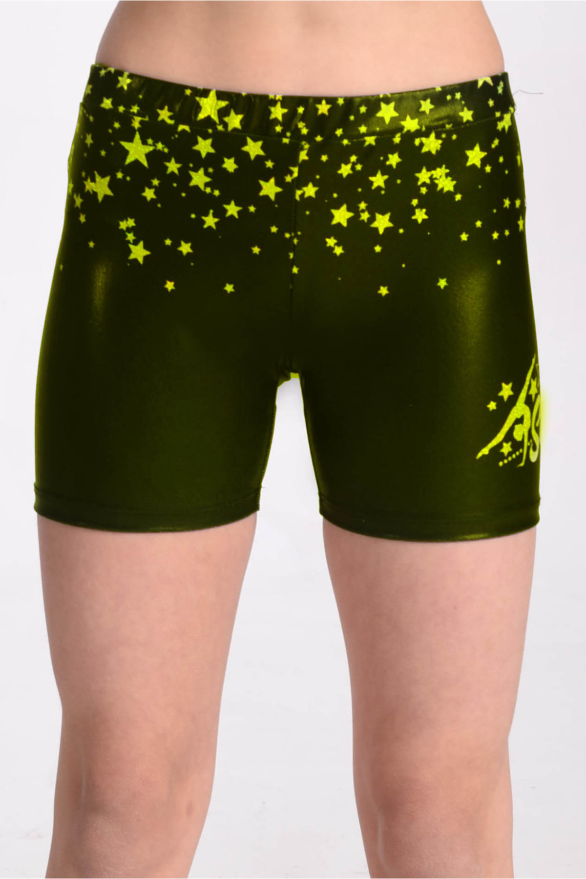 Gym Star Shorts Yellow