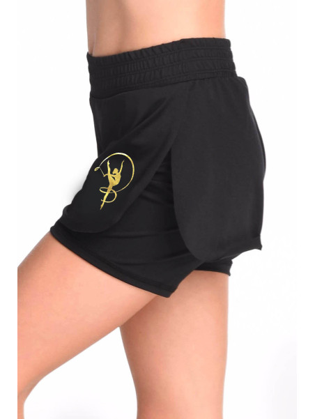 Kurze Hose Double Ribbon