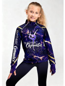 Sweatshirt Violet Marble