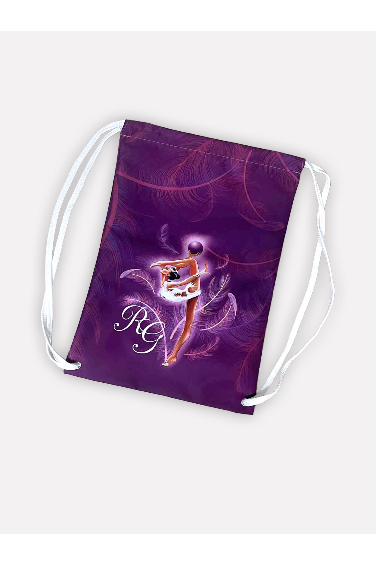 Drawstring Bag Feathers