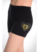 Kurze Hose Gold Heart