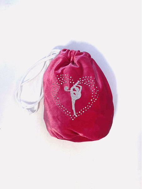 Balltasche Pink Velvet