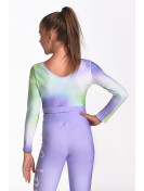 Crop Top Violet Power