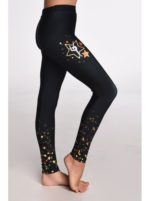 Leggings Gold Star