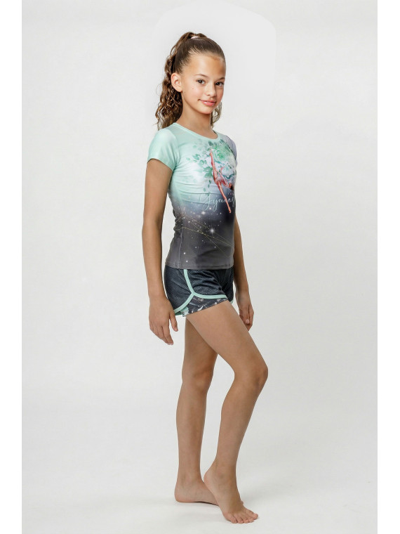 Satz Mint Blush short