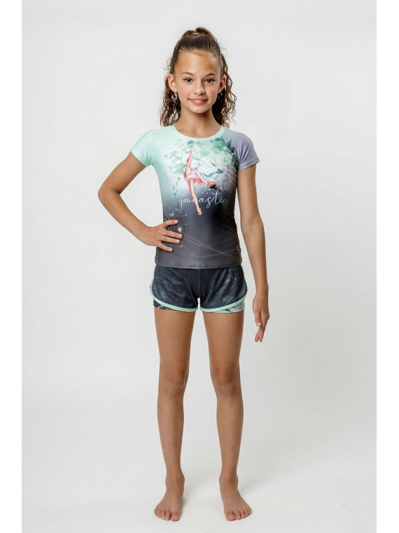 Komplet Mint Blush short