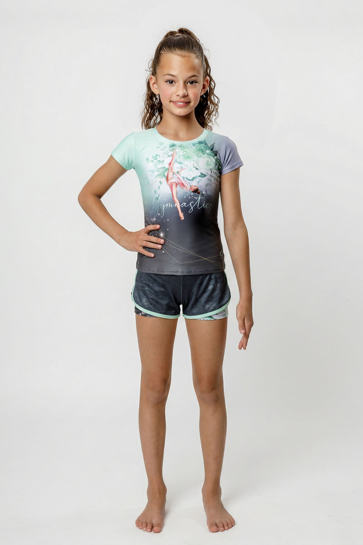Satz Mint Blush short