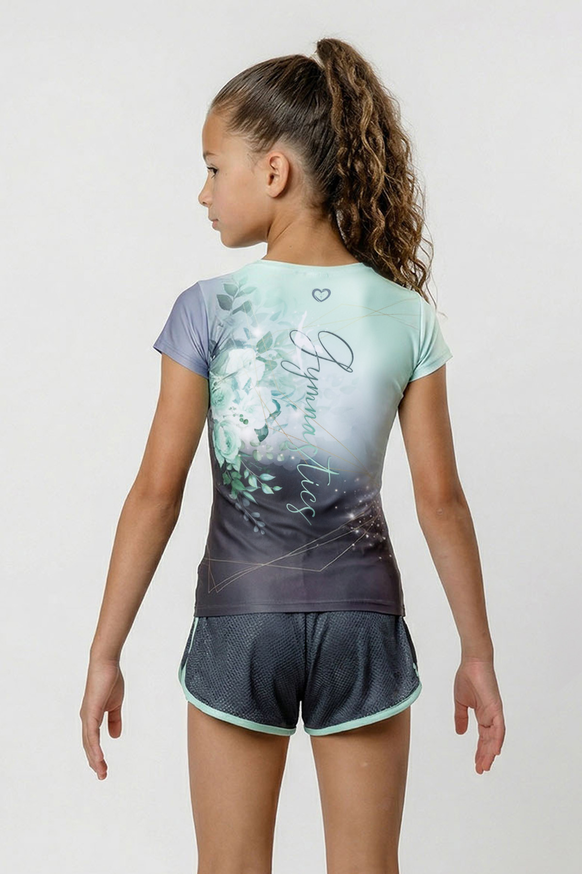 T-shirt Mint Blush short