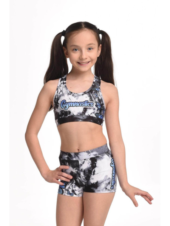 Top Tie Dye Black