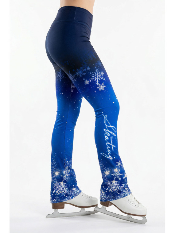 Skating leggings Frozen Sparkle