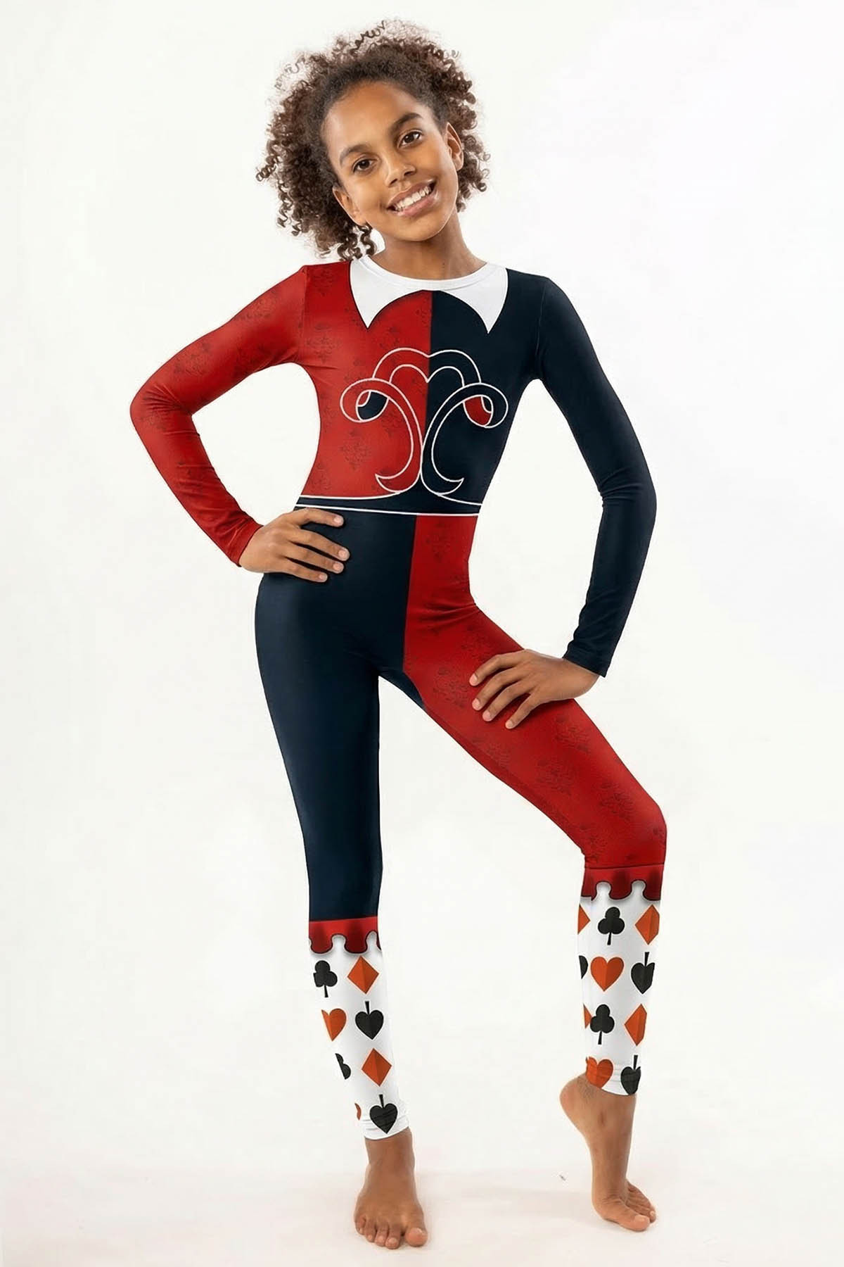 Unitard Queen of Cards