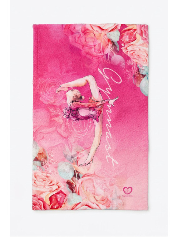 Small towel Pinky Flowers