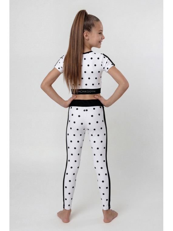 Komplet Polka Dot long