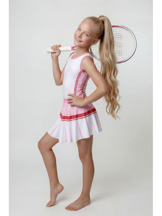 Satz Tennis Strawberry