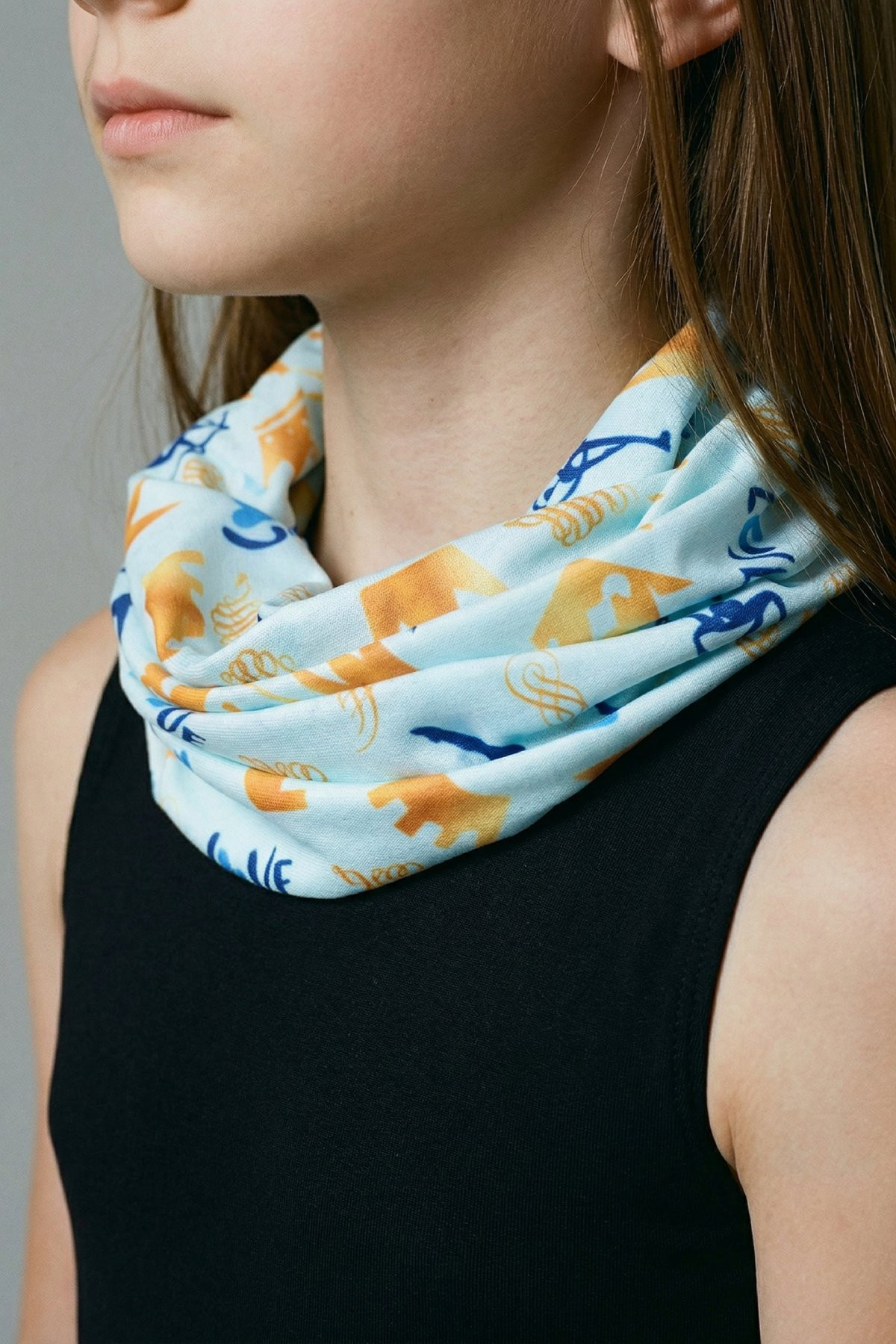 Chusta wielofunkcyjna komin RG Blue