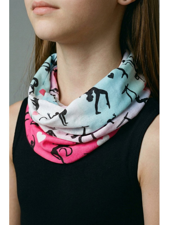 Schlauchschal Keep Calm Pink