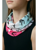 Schlauchschal Keep Calm Pink
