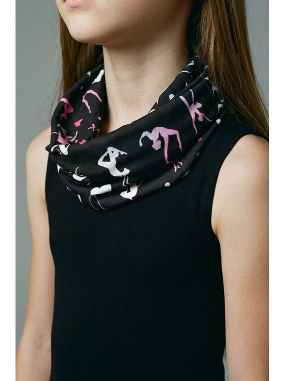 Multifunctional Scarf Keep Calm Black