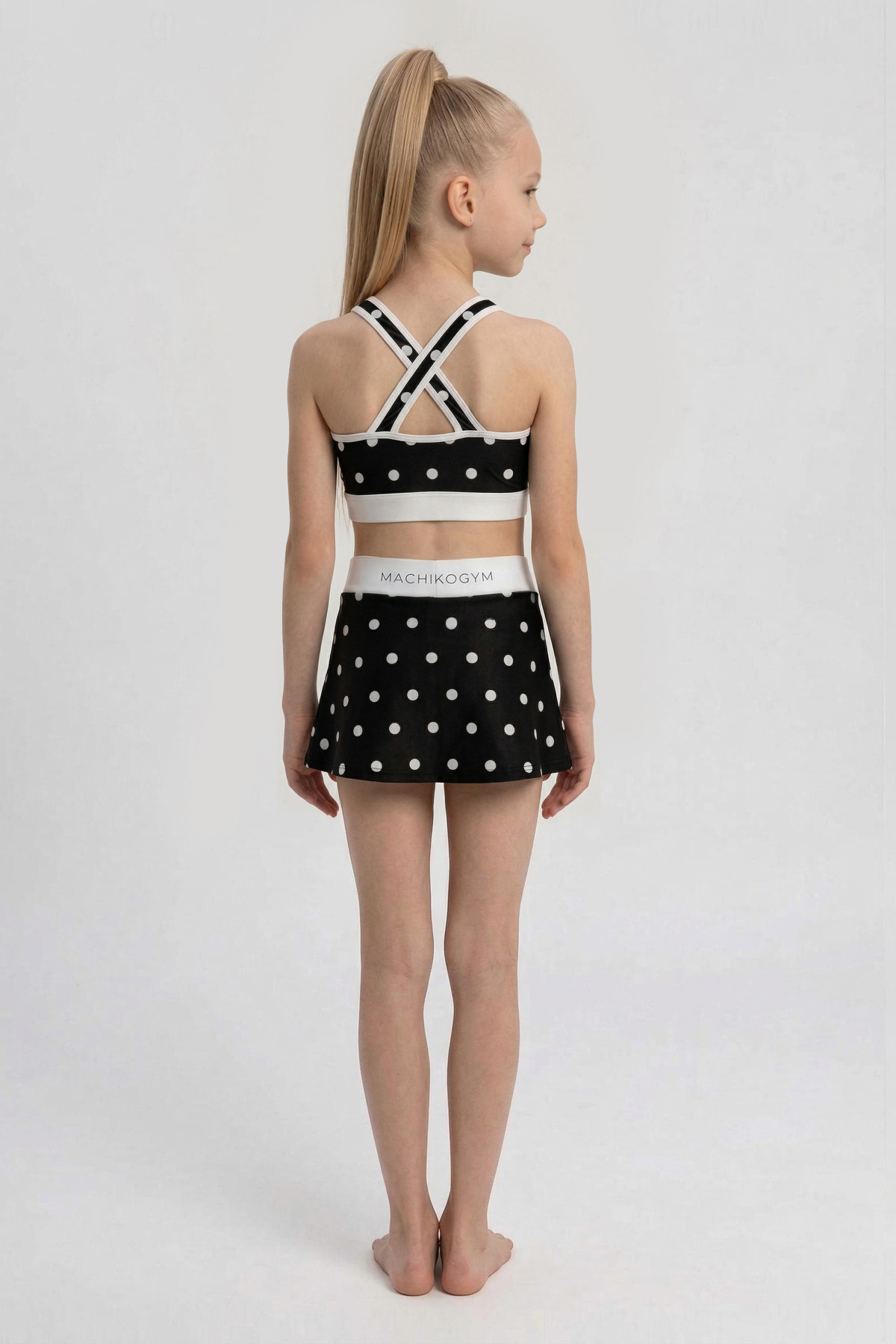 Komplet Polka Dot short