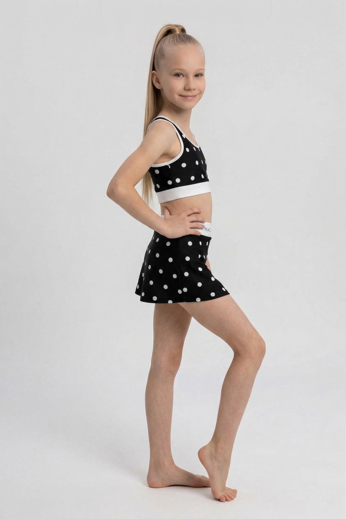 Set Polka Dot short