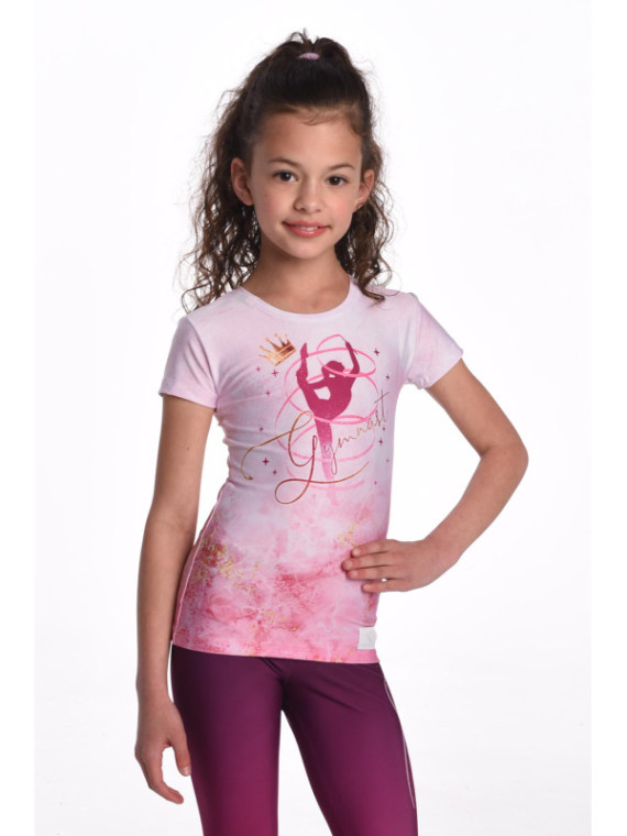 T-shirt Rosa Flügel