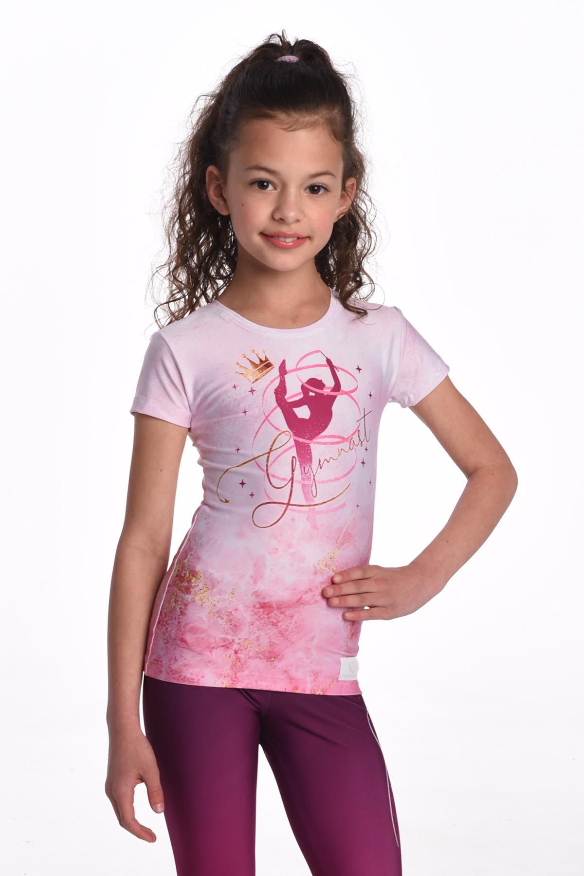 T-shirt Rosa Flügel